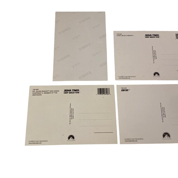 Sar Trek Vintage Paramount Postcards and Photo Lot (5 Postcards, 1 Photo) - Picture 6 of 6